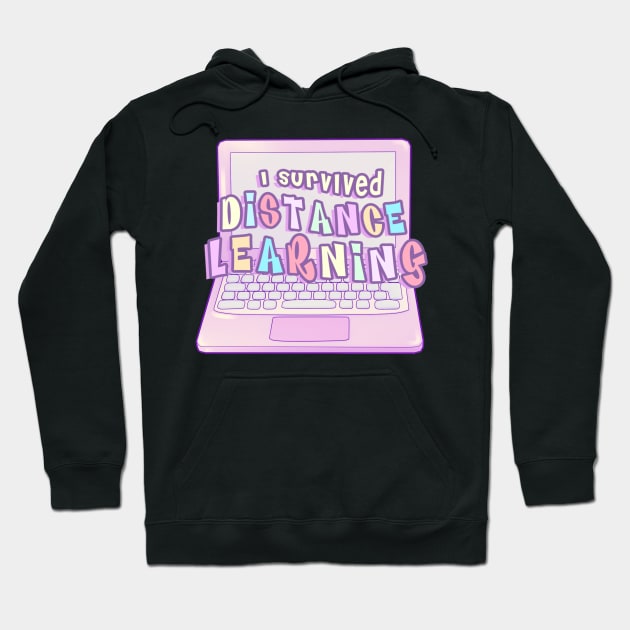 I Survived Distance Learning Hoodie by VelvepeachShop